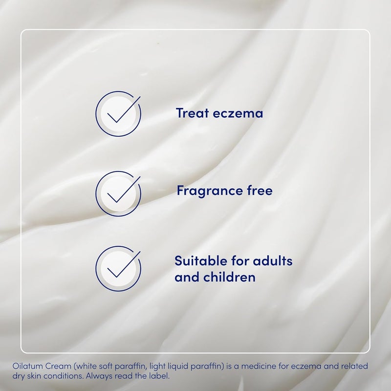 Oilatum Emollient Cream for Eczema and Dry Skin Conditions - 500ml - Image 5